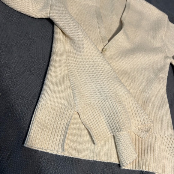 Zara knit beige cardigan - Picture 3 of 5
